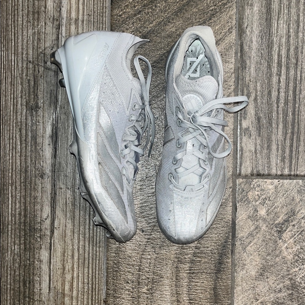 Adidas Light Gray Athletic cleats Shoes